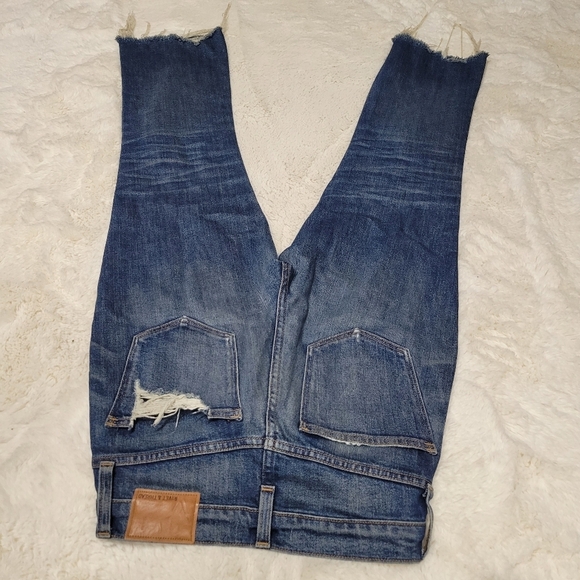 Madewell Rivet & Thread Cali Demi-Boot Jeans in Norvell Wash Size 26 - Picture 13 of 13